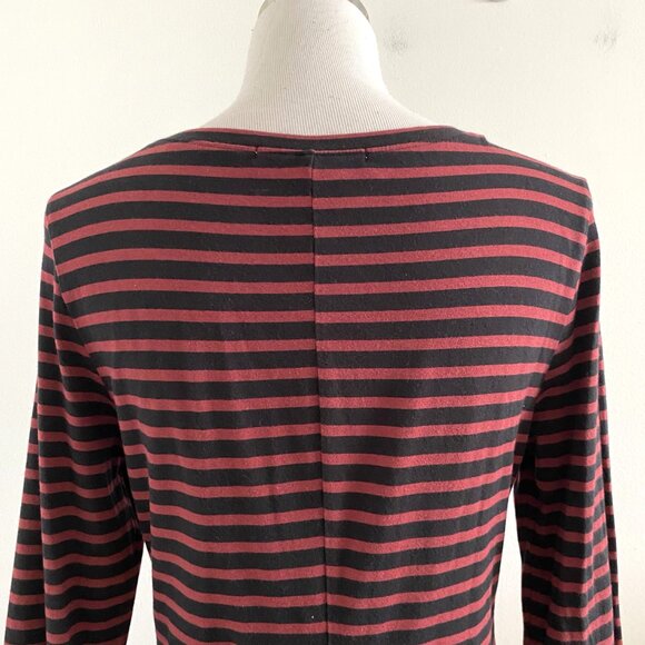Peruvian Connection Andover Striped Maxi Dress Long Sleeve - Picture 5 of 12